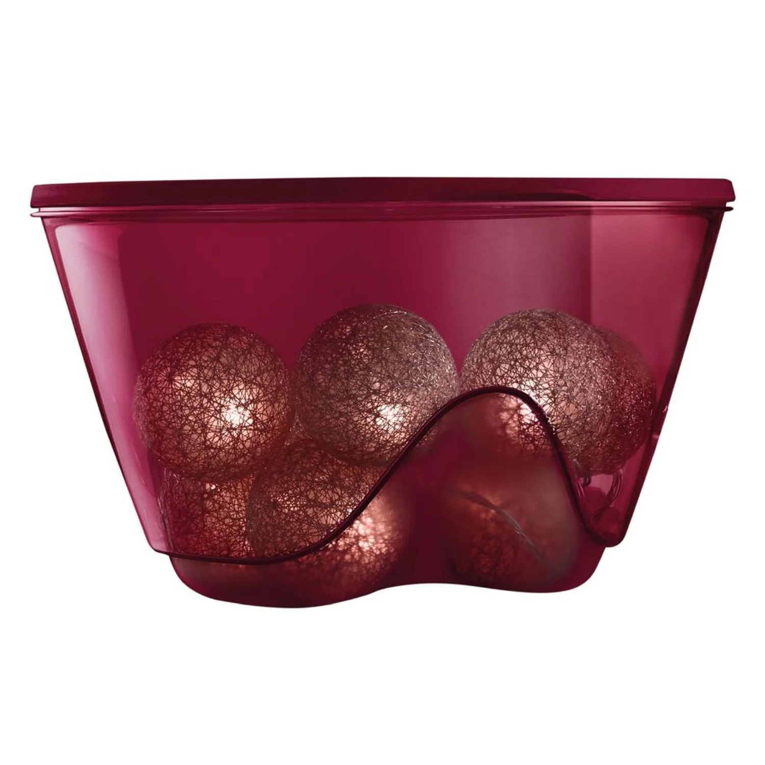 Tigela Design Tupperware 5,5L Marsala